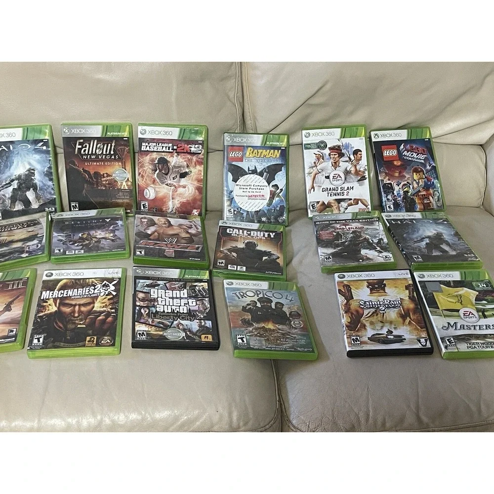 Lot Of 18 Xbox 360 Games